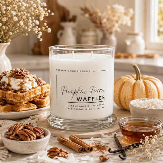 Pumpkin Pecan Waffles