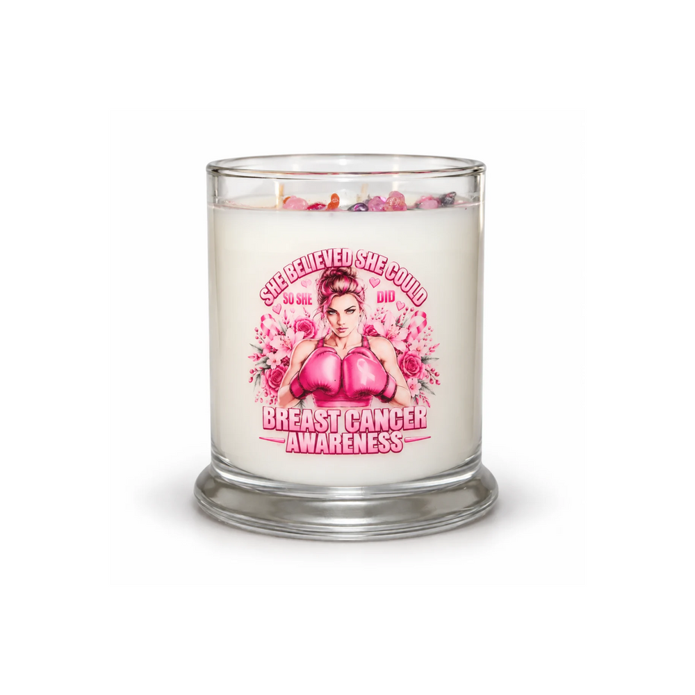 She Believed She Could-Breast Cancer Awareness
