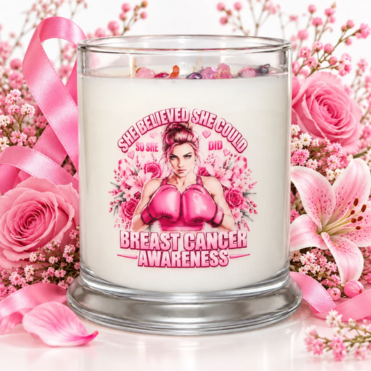 She Believed She Could-Breast Cancer Awareness
