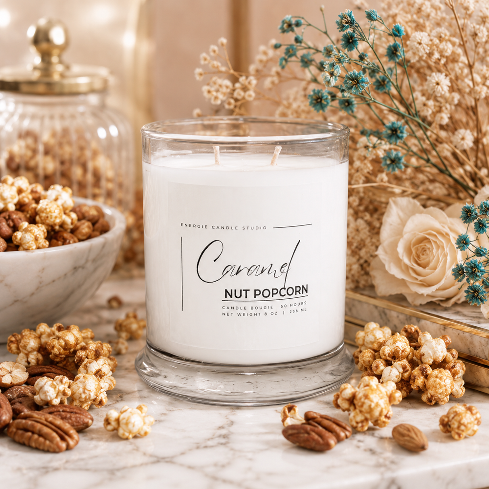 Caramel Nut Popcorn