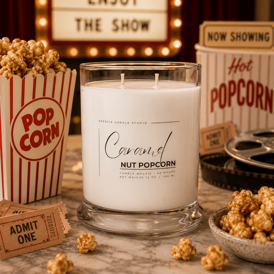 Caramel Nut Popcorn