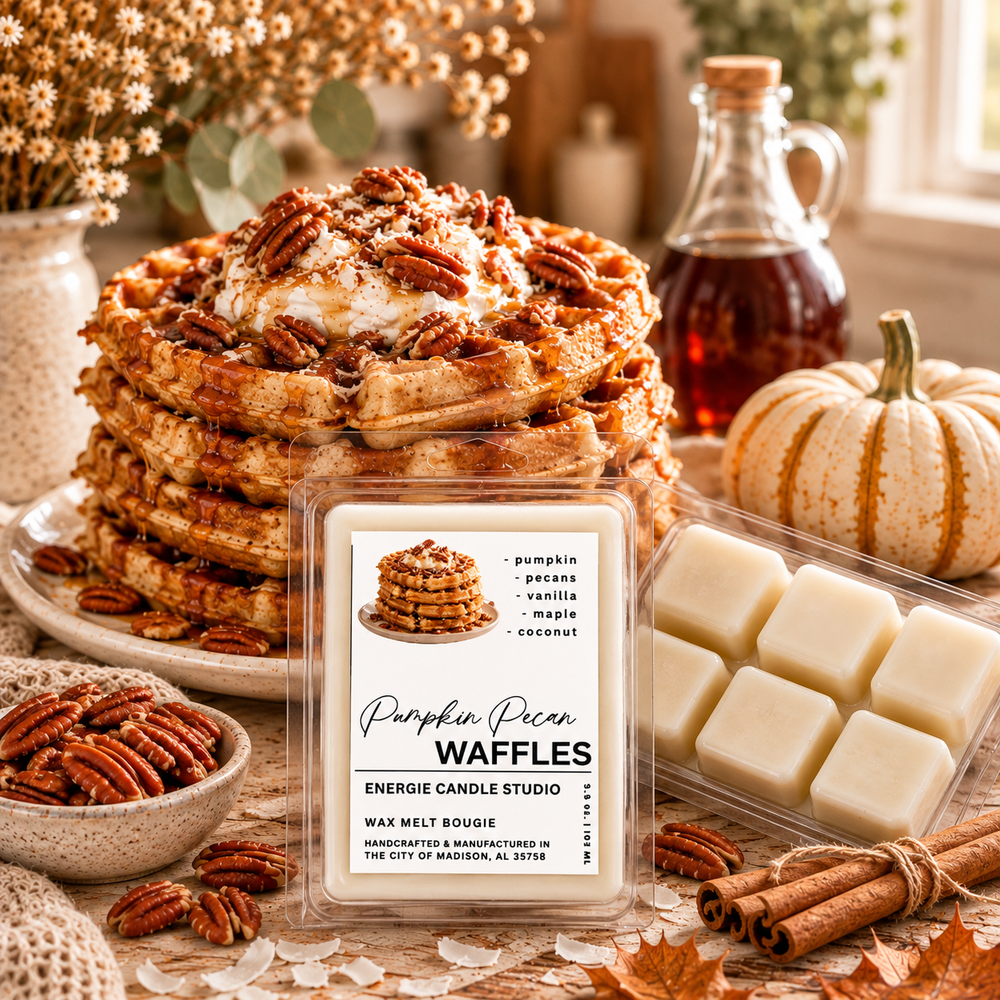 Pumpkin Pecan Waffles